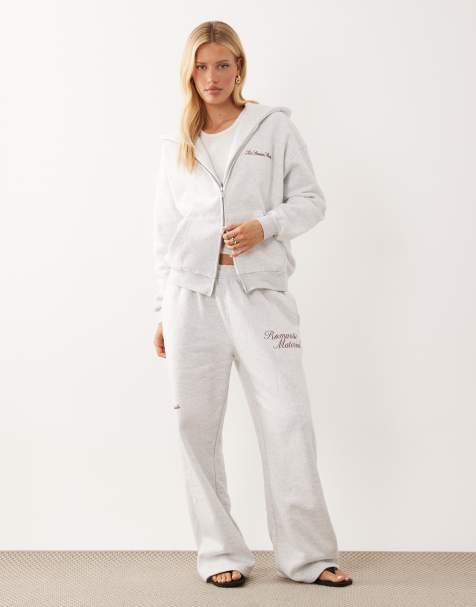 Six Stories Romantic Material jersey set in gray - view 1