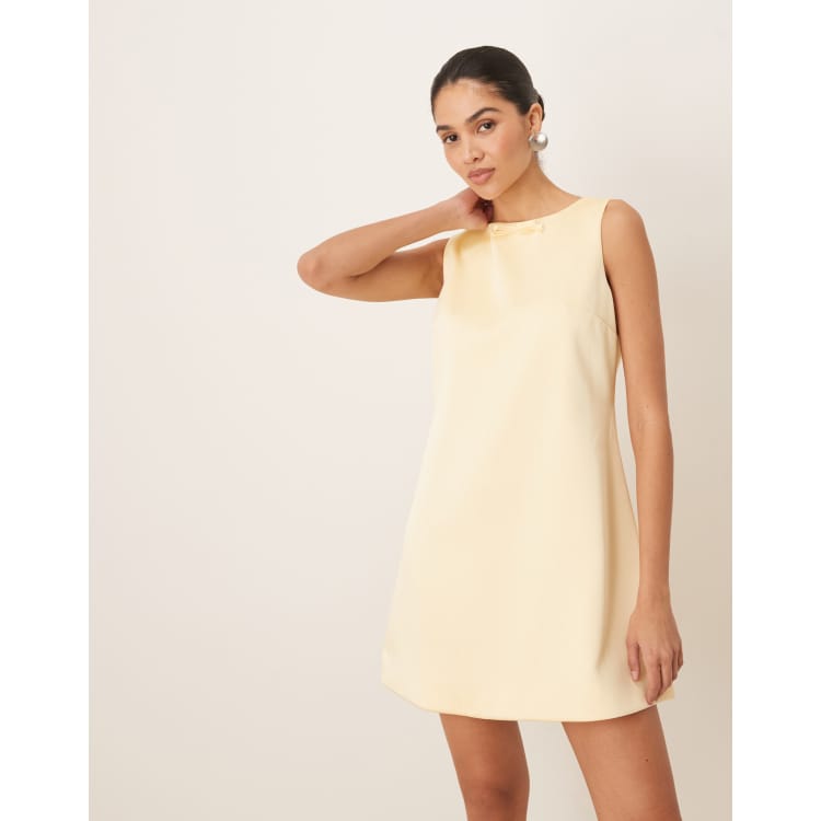 knee length dresses for ladies Be Mine Satin Mini Dress