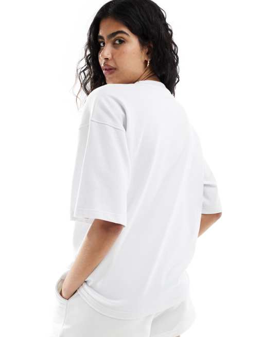 Six Stories - T-shirt appariscente bianca con stampa "Bride" in coordinato, 3 di 4