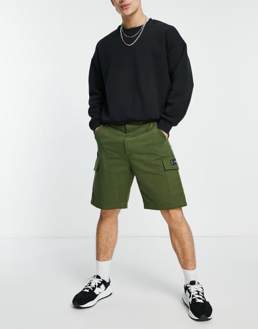 Sixth June - Afslappede kakigrønne cargoshorts med utility-lommer