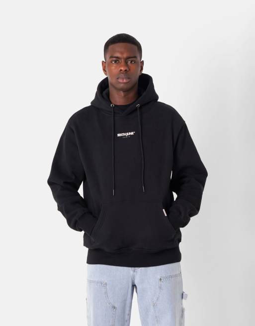 Sixth June back print graphic hoodie in black | ASOS