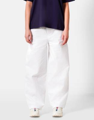 Sixth June - Ballonhose aus Baumwoll-Twill in Weiß