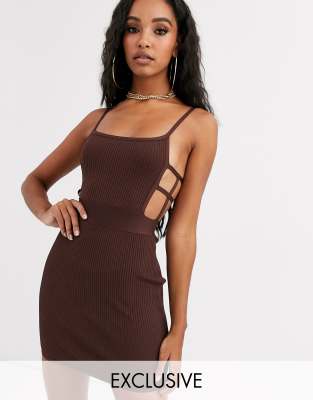 bandage cage dress