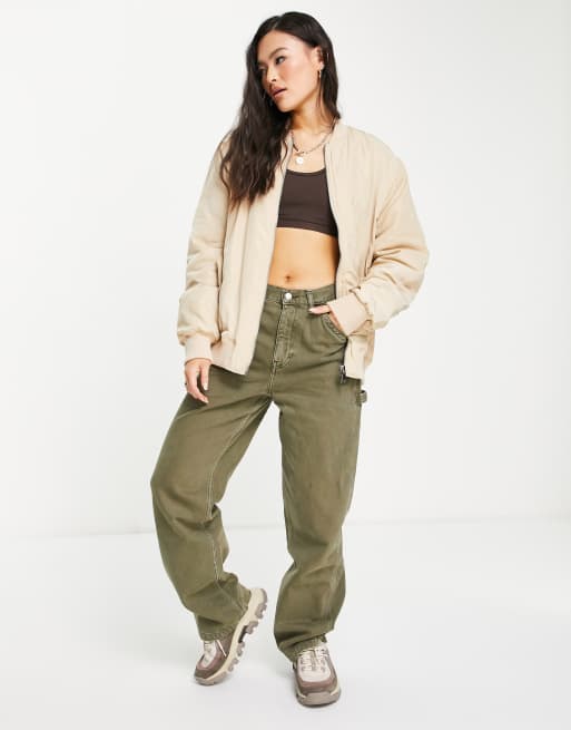 Sixth June - Bomber oversize avec doublure contrastante