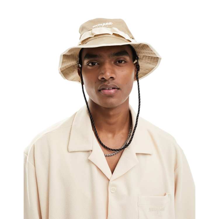 Sixth June bucket hat in beige