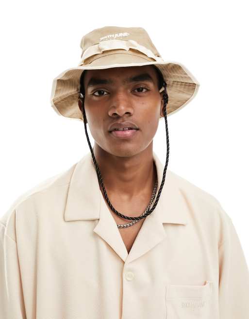 Sixth June bucket hat in beige | ASOS