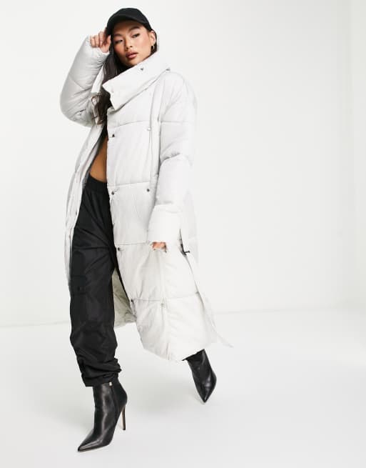 Sixth June - Cappotto taglio lungo con cintura con fibbia