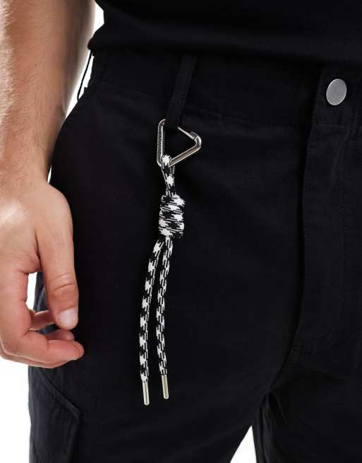 Sixth June cargo pant with large pocket detail in black, 3 of 5