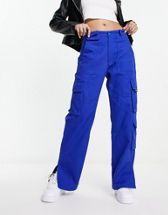 ASOS Petite Joggers in Navy Blue Size UK8, Women's Fashion, Bottoms, Other  Bottoms on Carousell