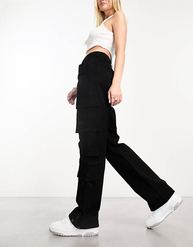 Sixth June - cargo trousers in black