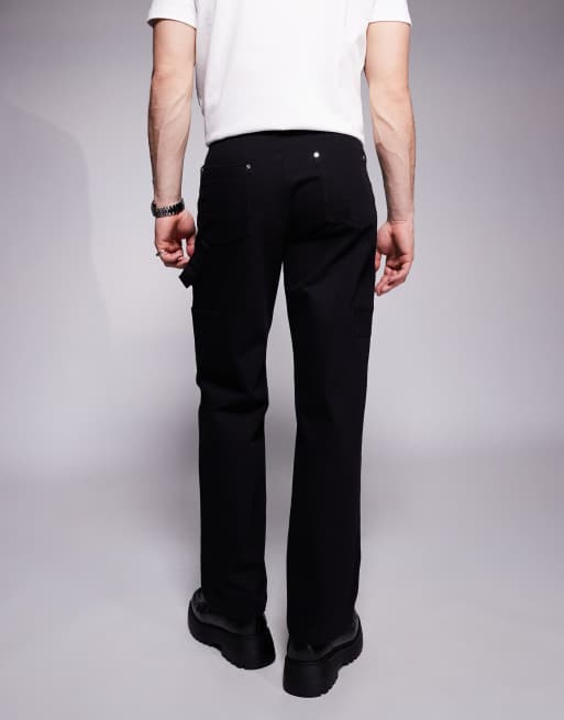 Sixth June carpenter jeans in black, 3 of 5