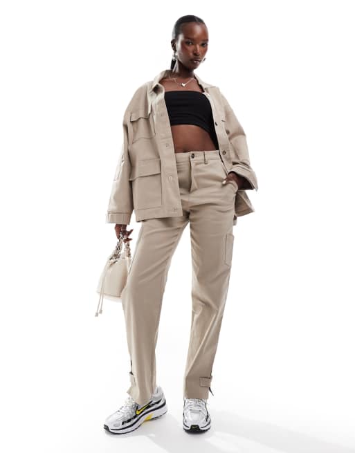 Sixth June carpenter pants in gray - part of a set | ASOS