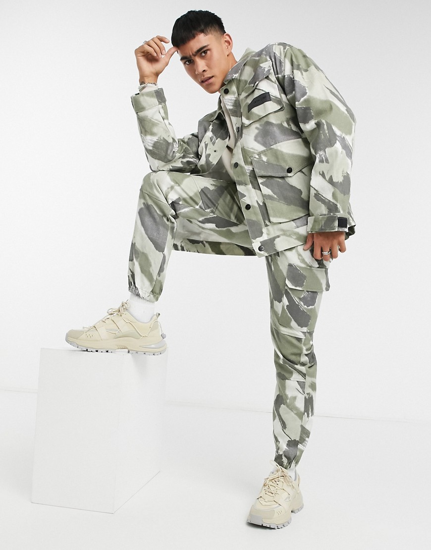 Sixth June co-ord jacket in camo-Multi