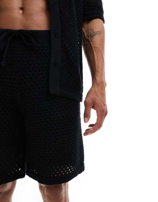 Sixth June crochet shorts in black (part of a set), 5 of 5