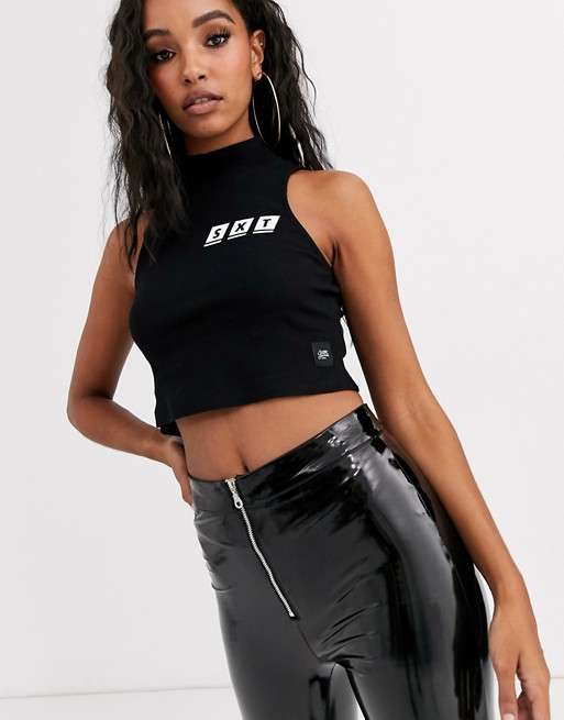 Sixth June crop top with front logo