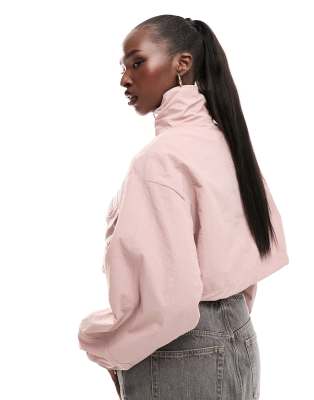 Rose Frantz ♥ l Buttton Crop Jacket /追跡付 Rose Frantz Metal Buttton Crop Jacket [Beige] | KAZUE