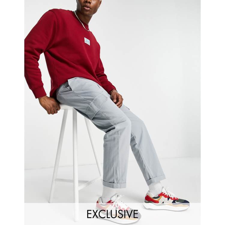 Sixth June daily utility cargo pant in gray exclusive to