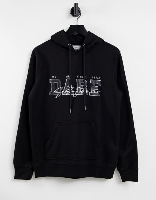 Sixth June Dare Hoodie In Black 