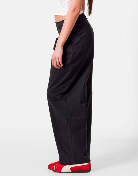 Sixth June - Elegante broek met ballonpijpen in zwart - view 1