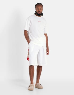 Elegante Shorts in Weiß Weiß L
