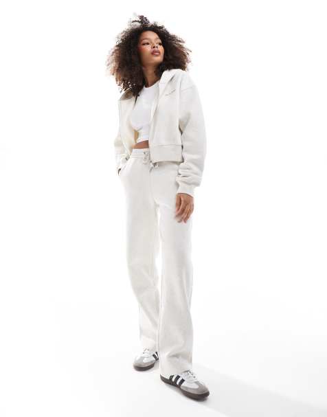 Sixth June embroidered logo straight leg jogger in grey - view 1