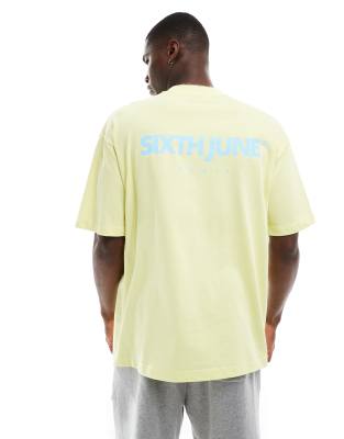 Sixth June essentials t-shirt in yellow