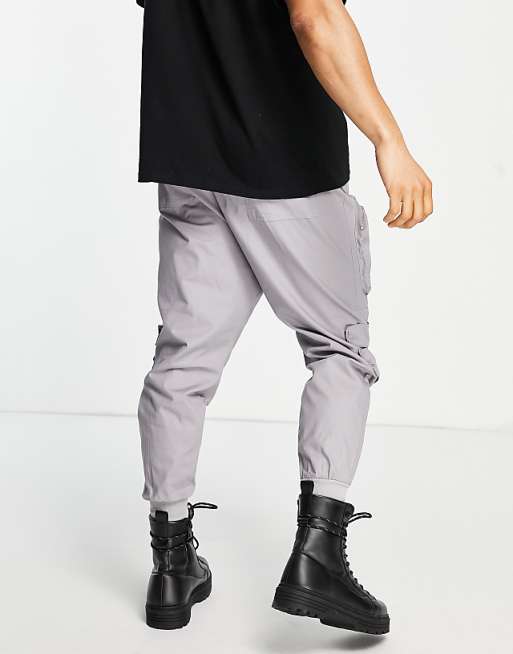 Sixth June front zip pocket cargo pants in gray | ASOS Sixth June front zip pocket cargo pants in gray | ASOS