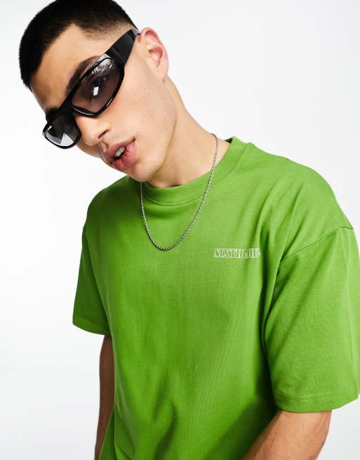 Sixth June fruit backprint t-shirt in green | ASOS