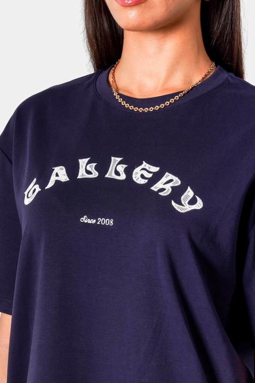 Sixth June - Gallery - T-shirt met print in marineblauw, 2 van 4