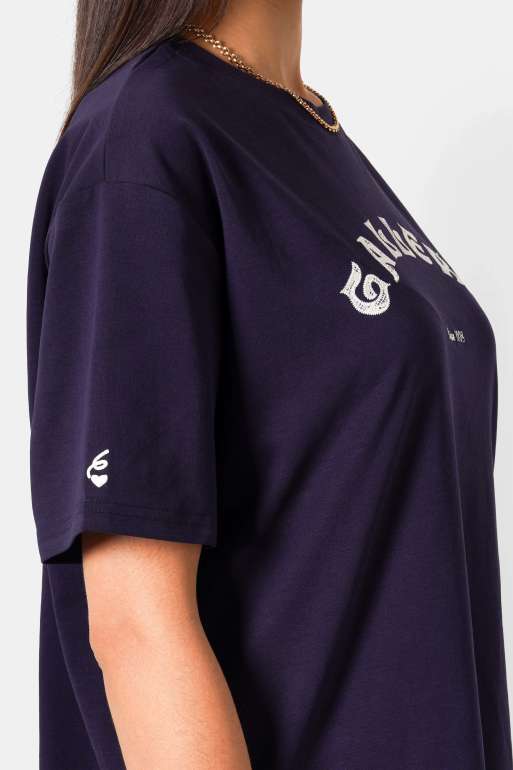 Sixth June - Gallery - T-shirt met print in marineblauw, 4 van 4