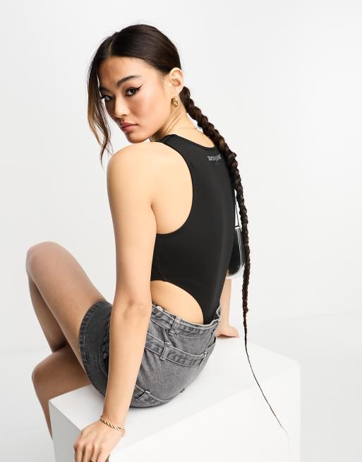 house on the hill＊Bodysuit (Black) Hill House The Luna Black Bodysuit Stretch Layering Black