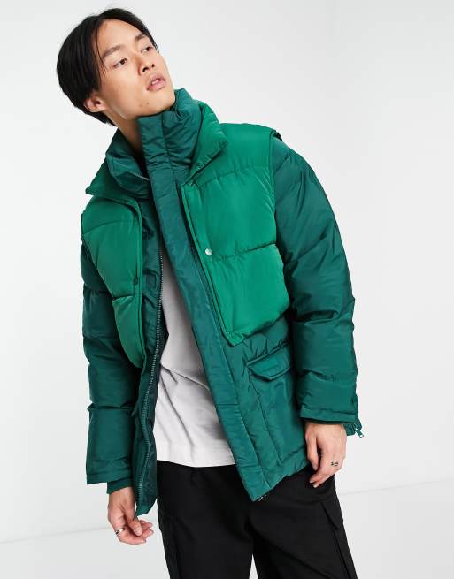 Layering puffer clearance jacket