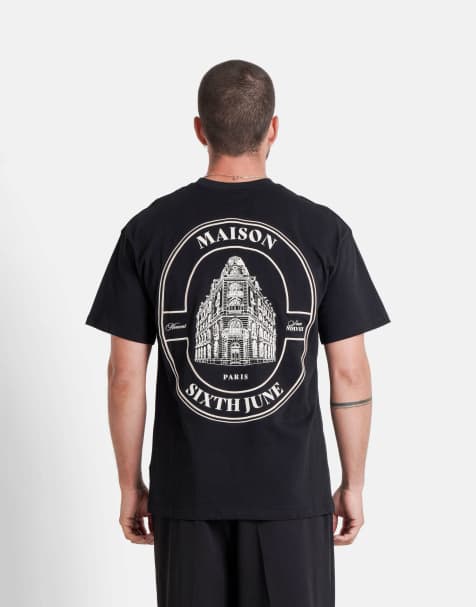 Sixth June - Maison SJ - T-shirt a maniche corte nera - view 1
