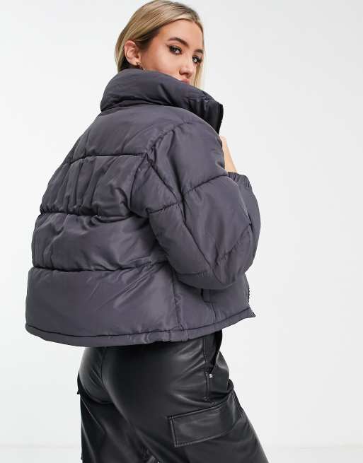 Oversized Cropped Puffer Jacket | canoeracing.org.uk