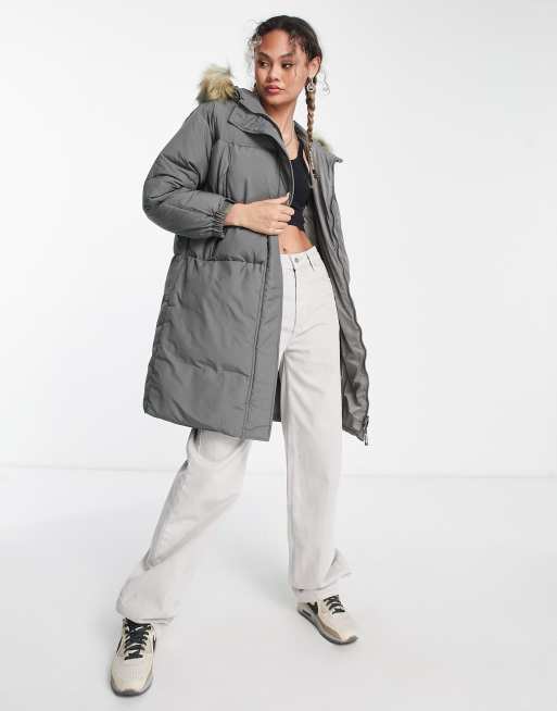 ASOS Gray Puffer Coats & Jackets for Women