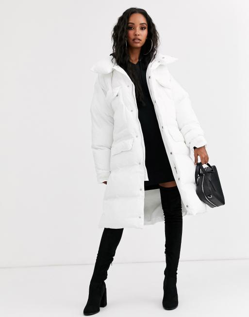 Sixth June oversized longline padded jacket | ASOS