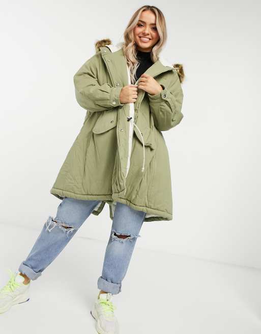 Asos oversized clearance parka