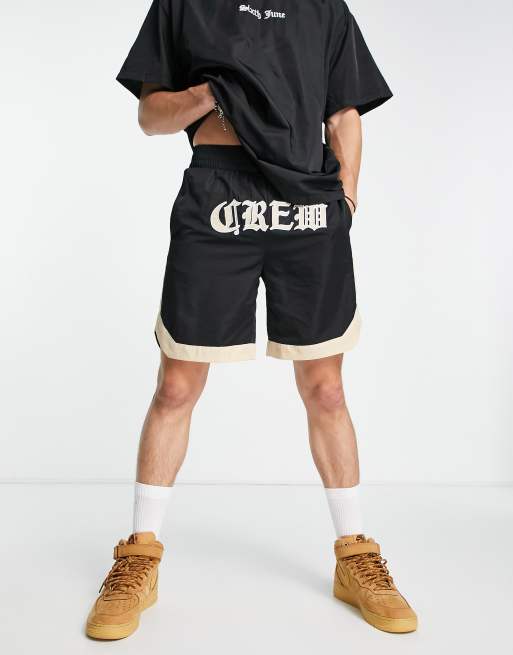 Sixth June - Oversized sorte shorts i mesh