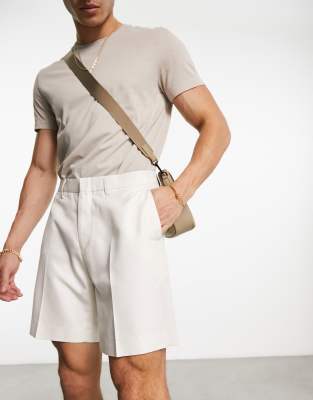 Sixth June oversized suit shorts in gray