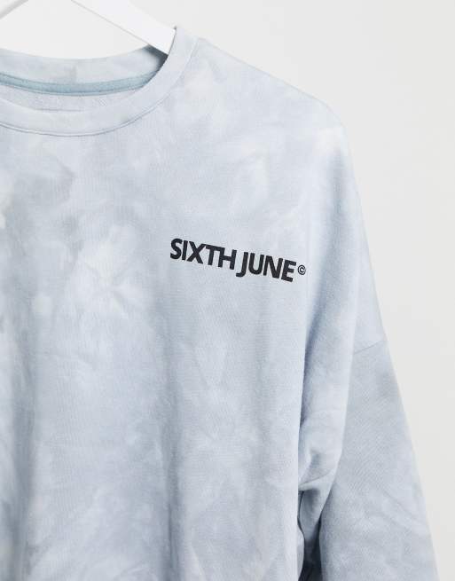 Sixth june tie dye crew sweatshirt new arrivals