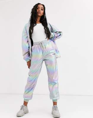 metallic tracksuit