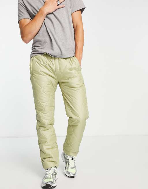 Sixth June padded trousers in green