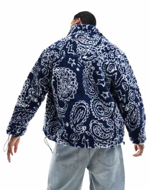 Giana Paisley Wave Silk Jacket