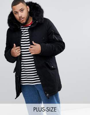 sixth june parka with faux fur hood