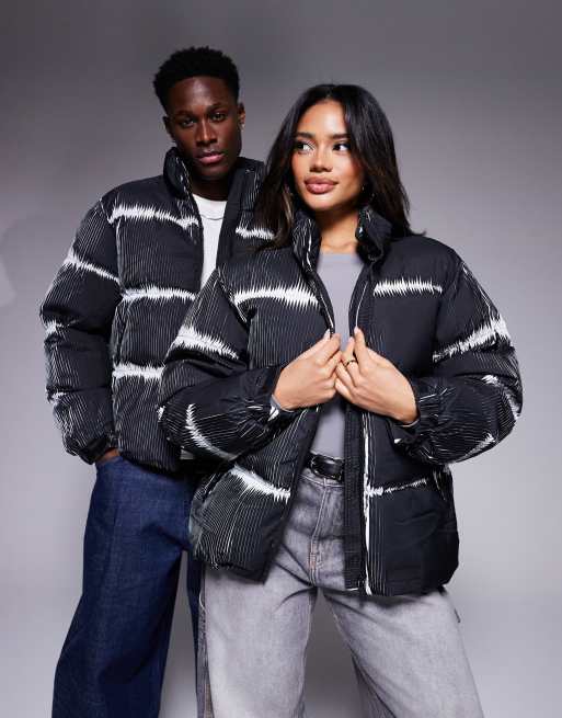 Sixth June - Piumino bicolore unisex a pieghe