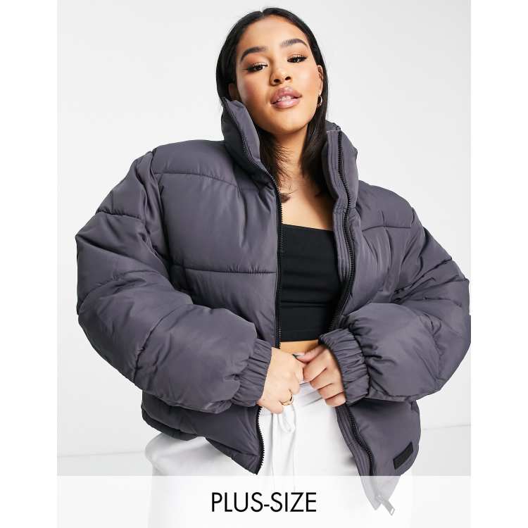 Doudoune courte online oversize