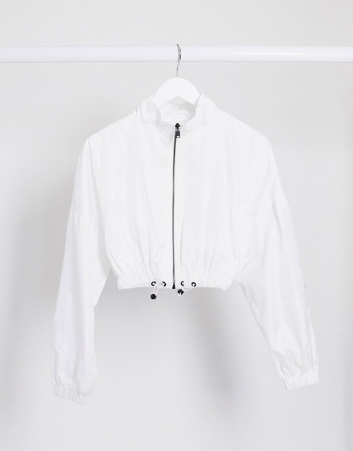 Sixth June relaxed cropped bomber jacket co-ord