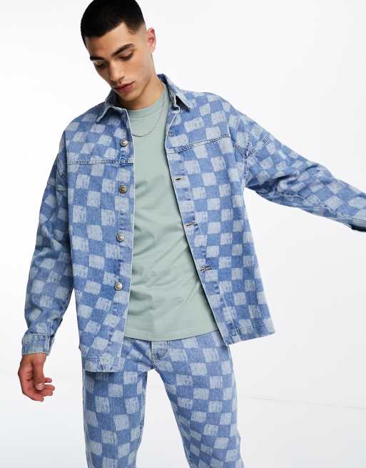 Damier Spread Windbreaker - Luxury Blue