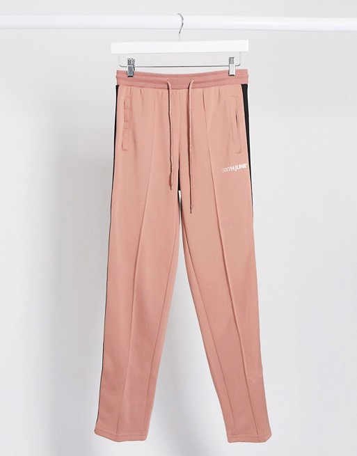 Sixth June relaxed joggers with side taping