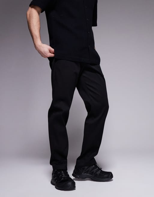 Sixth June relaxed pull-on pants in black | ASOS